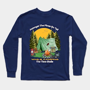 Nature's Pause: Amongst The Pines So Tall Long Sleeve T-Shirt